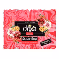 مشخصات، خرید و قیمت صابون حمام دوکسا با رایحه گل بسته 4 عددی ⭐️ ویان مارکت