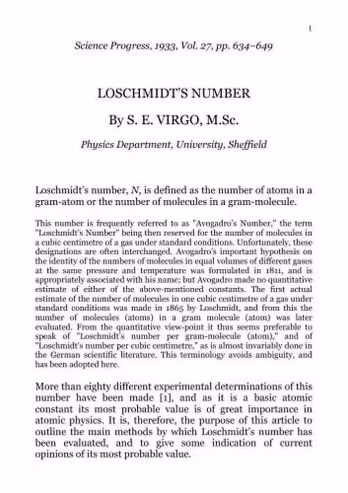 خرید و دانلود نسخه کامل کتاب Loschmidt’s number