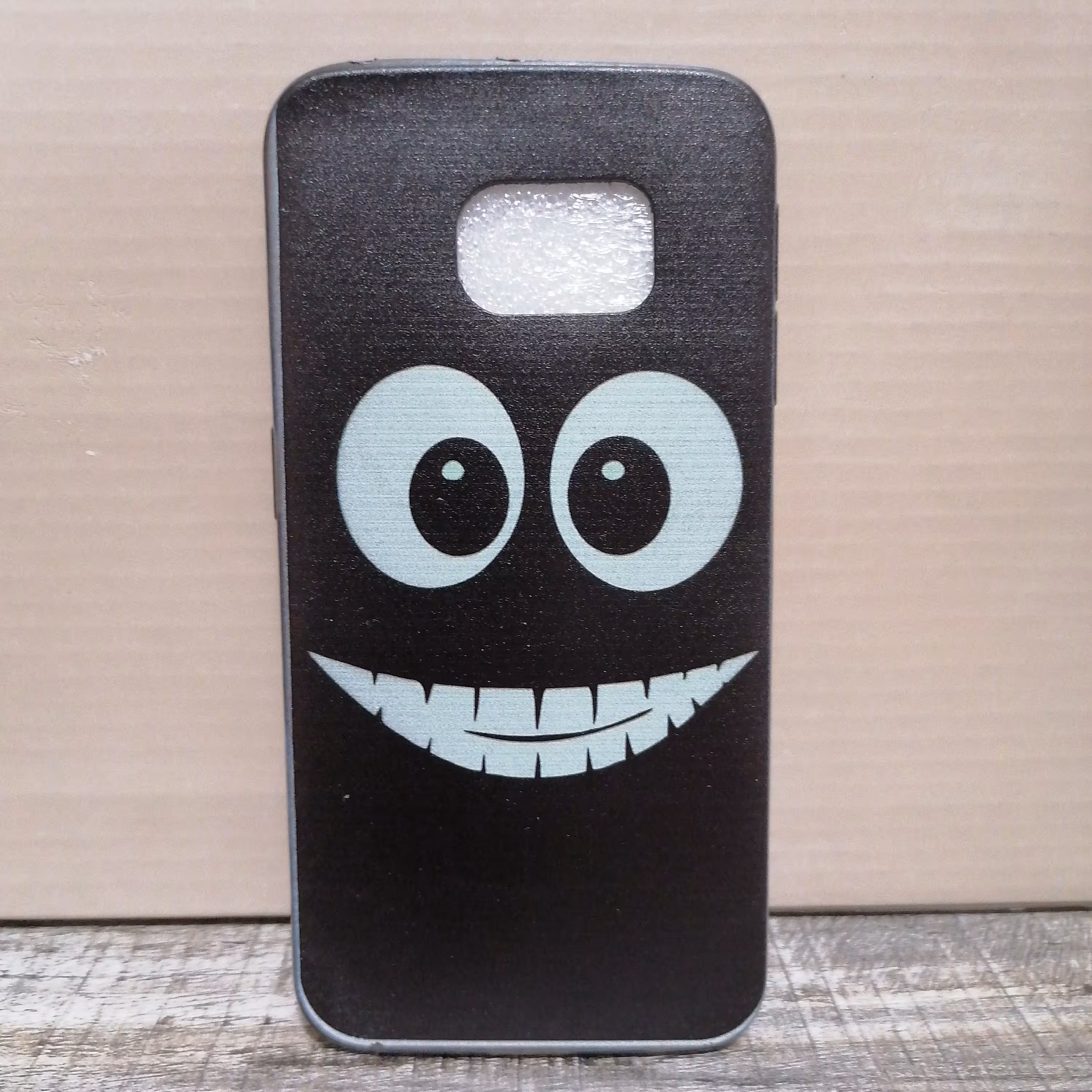 قاب موبایل ژله ای طرح استیکر مناسب برای سامسونگ S6 EDGE