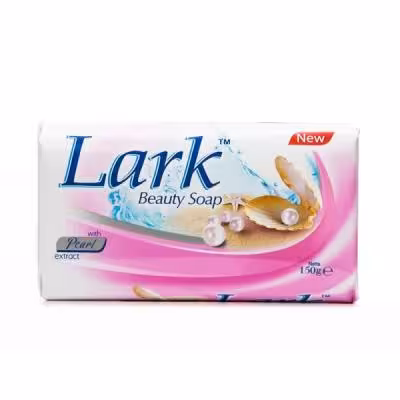صابون لارک Lark مدل with Pearl extract بسته 6 عددی
