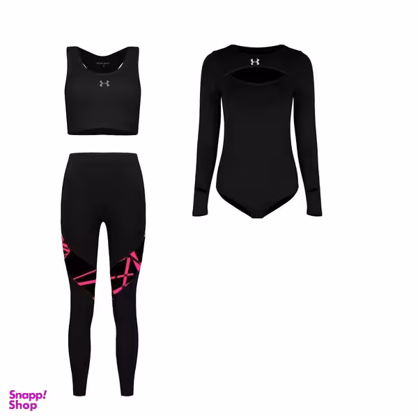 ست 3 تکه لباس ورزشی زنانه مدل 1409-1801-100