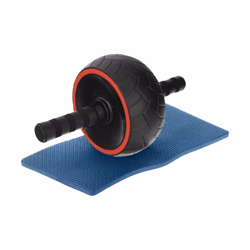 چرخ تمرین شکم مدل N249 به همراه زیرانداز ورزشی