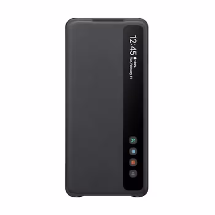 کیف کلاسوری سامسونگ مدل Clear View Standing مناسب برای گوشی موبایل سامسونگ Galaxy S20 Plus