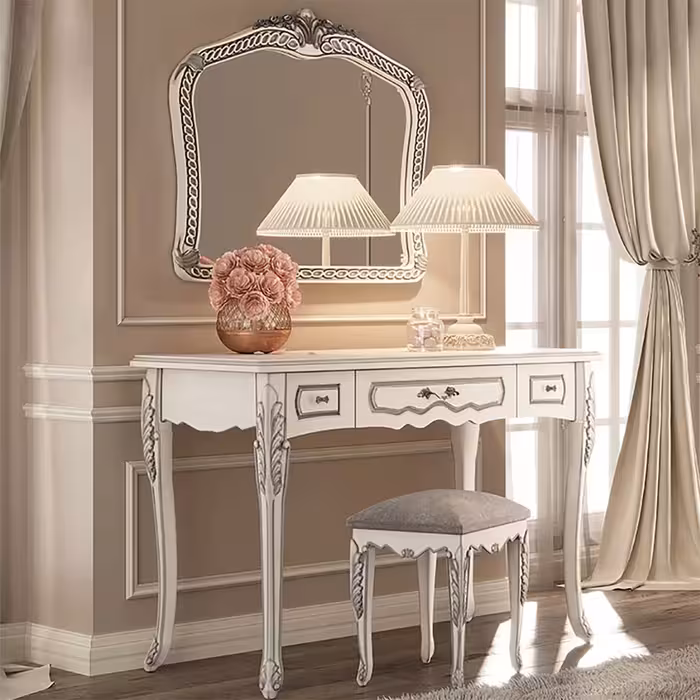 ست میز آرایش و صندلی شایلین بالسا