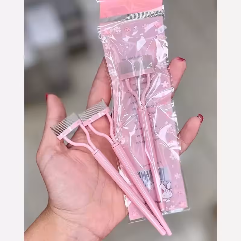 شانه مژه فلزی جدا کننده مژه