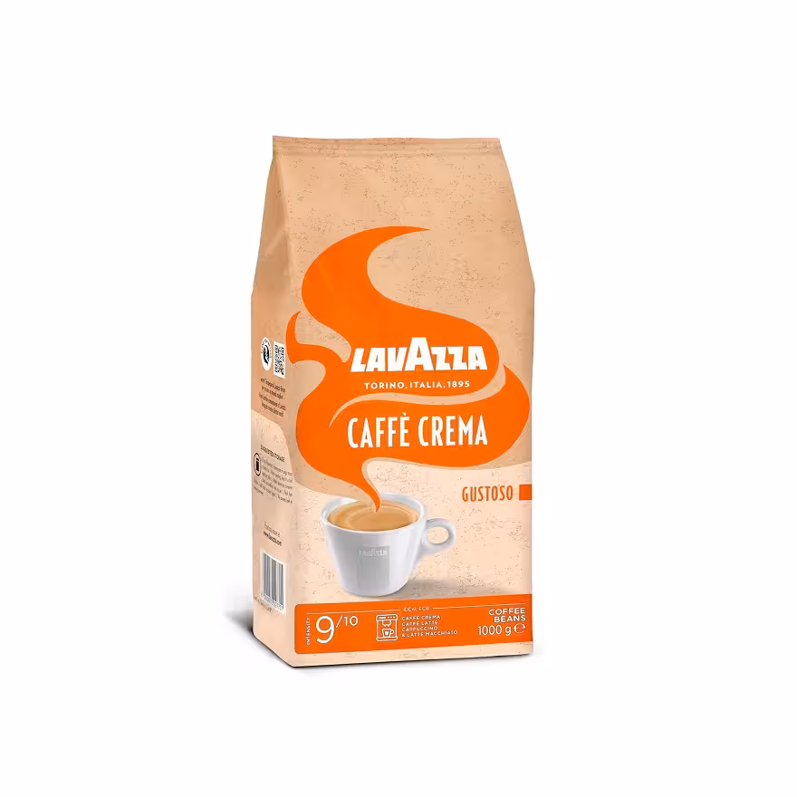 دان قهوه لاوازا Lavazza Caffè Crema Gustoso وزن 1 کیلوگرم