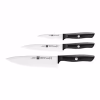 ست 3 عددی چاقوهای آشپزخانه با کیفیت بالا زولینگ آلمانی چاقوی دو بچه اصل