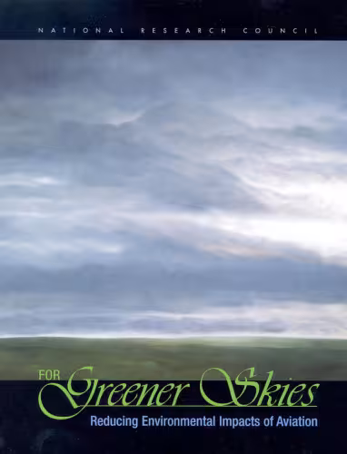 خرید و دانلود نسخه کامل کتاب For Greener Skies: Reducing Environmental Impacts of Aviation (Compass series)