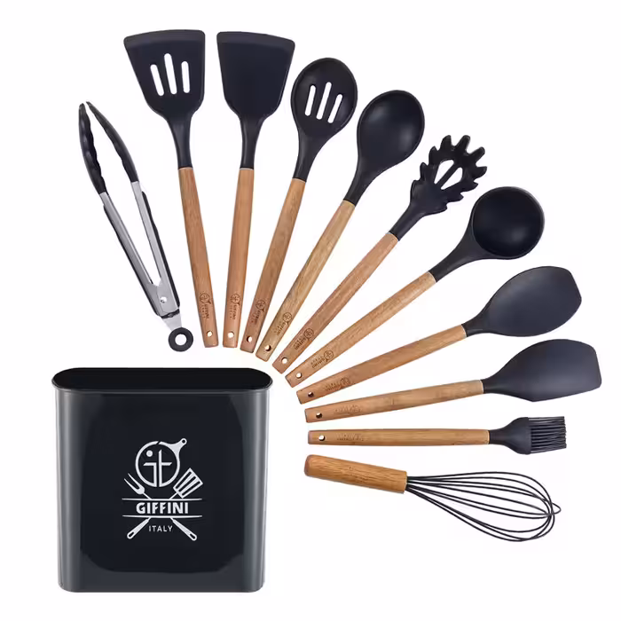 سرویس کفگیر و ملاقه 12 پارچه جی فی نی مدل G-012 | کالا مکس