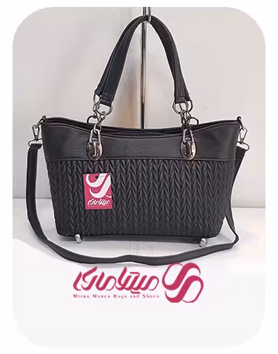 کد 1698 کیف دستی دوشی طرح بافت