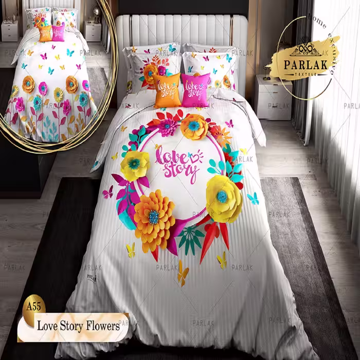 روتختی (دورو چاپ) دونفره پارلاک A55