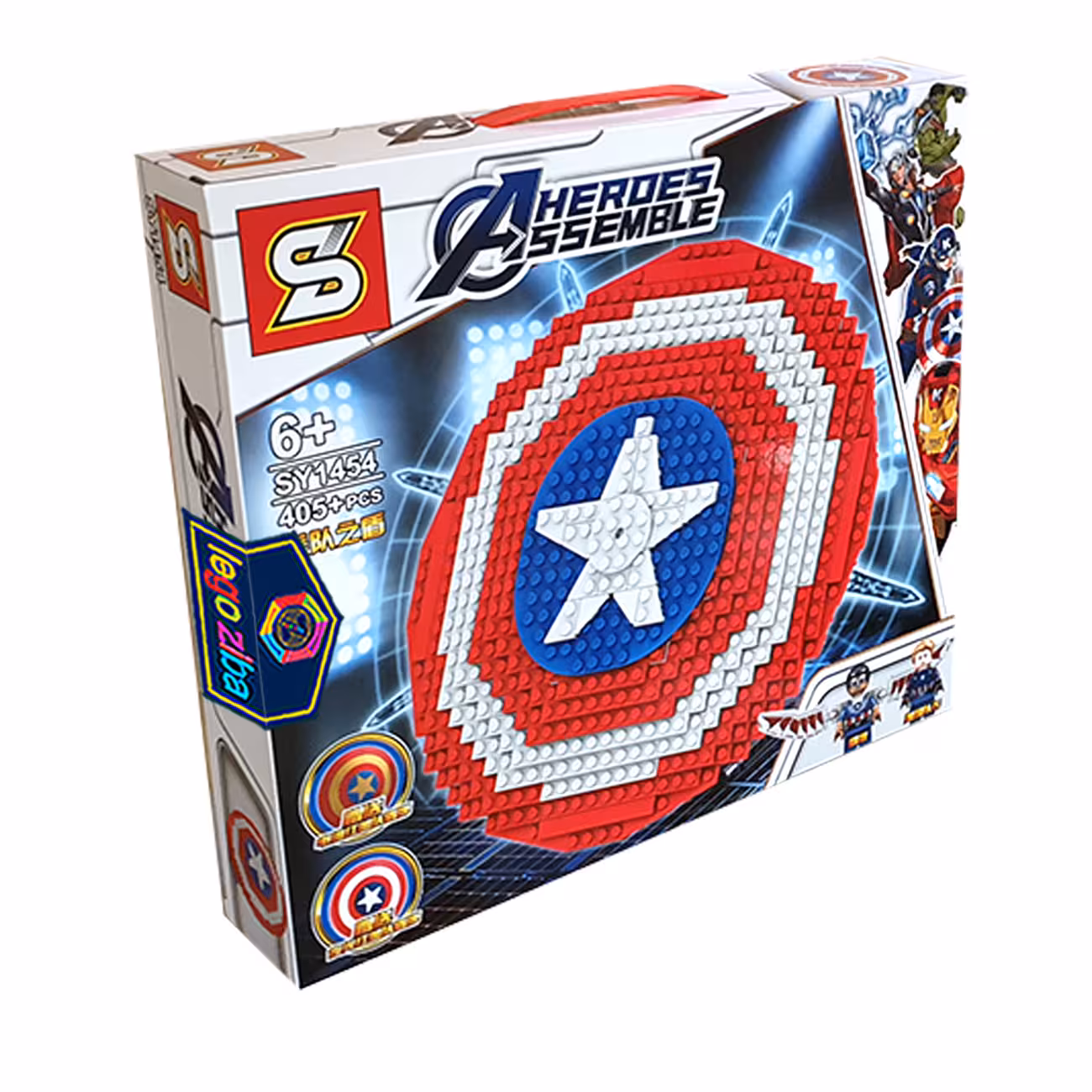 لگو سپر کاپیتان آمریکا کد sy 1454