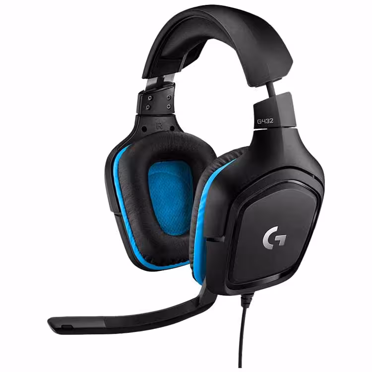 خرید هدست Headset Logitech G432 Black (کارکرده) با بهترین قیمت