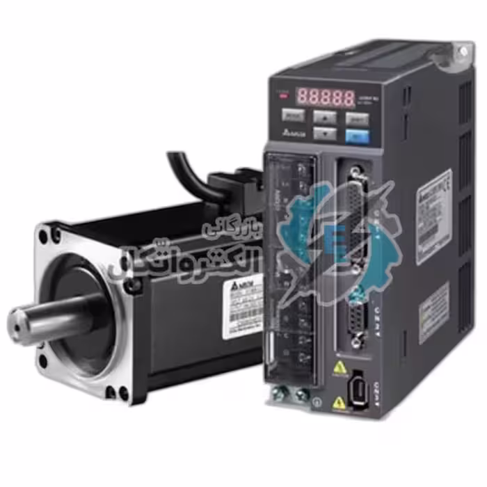سروو موتور دلتا مدل B2-400w-3000RPM گشتاور 1.27 نیوتن متر (بدون ترمز) ا SERVO MOTOR B2-400w-3000RPM