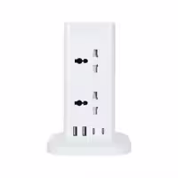 چندراهی برق Hicostar مدل HS-PS322 - سفید