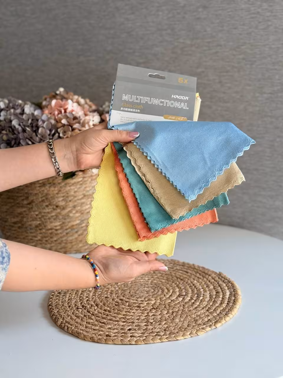 دستمال 5 عددی چند منظوره هائودا HAODA کد 4293