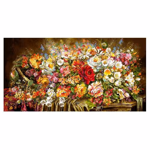 طرح گل وگلدان کد 25110