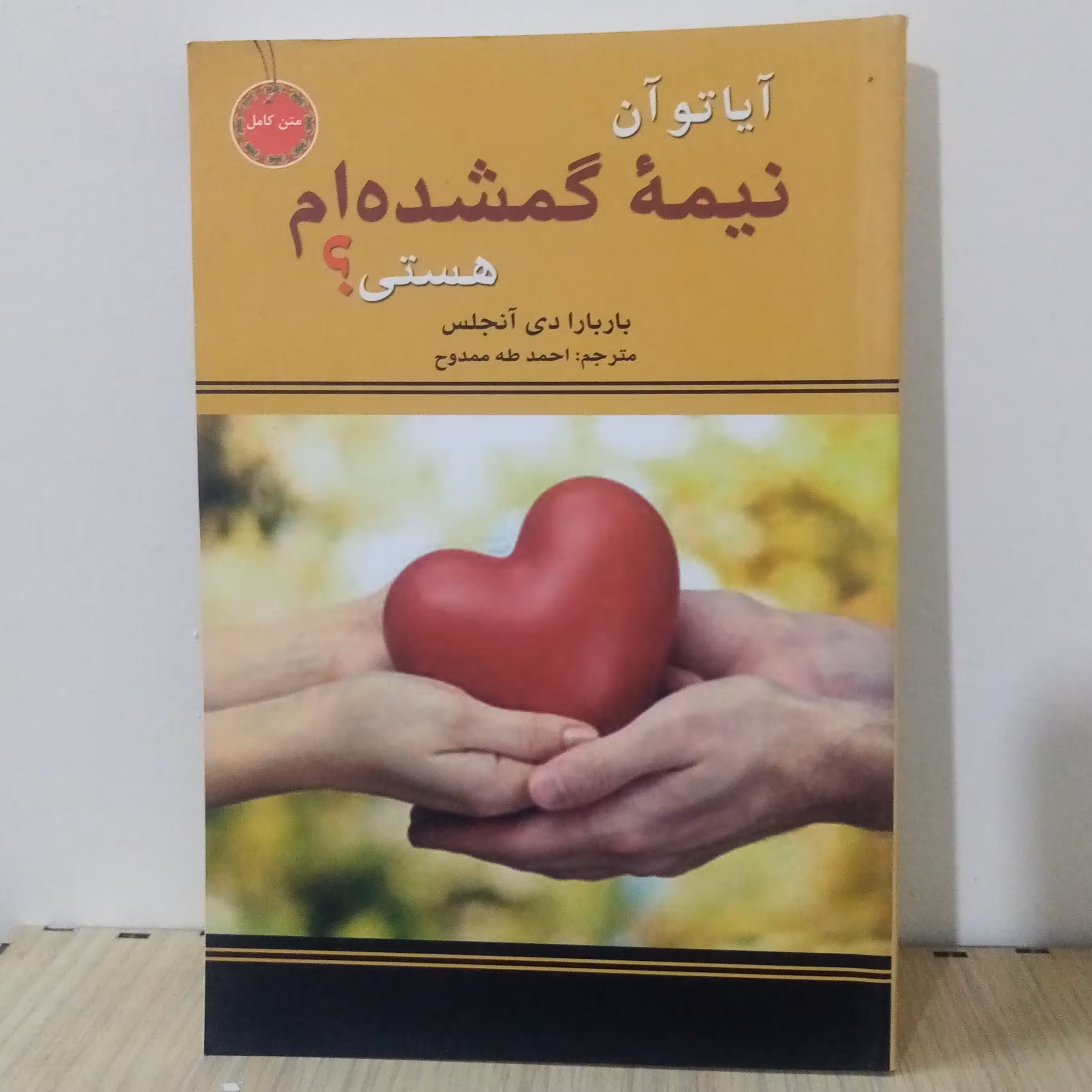کتاب آیا تو آن نیمه گمشده ام هستی نوشته باربارا دی آنجلس(تخفیف50درصد)