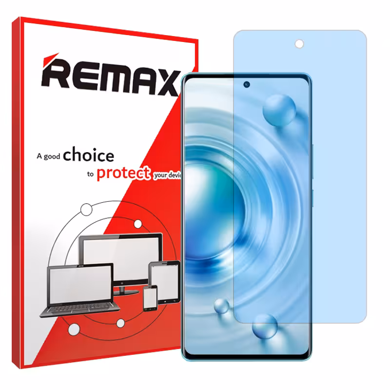 گلس ویوو X80 مدل مات آنتی بلو برند ریمکس کد S