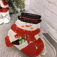 بشقاب ادم برفی وارداتی