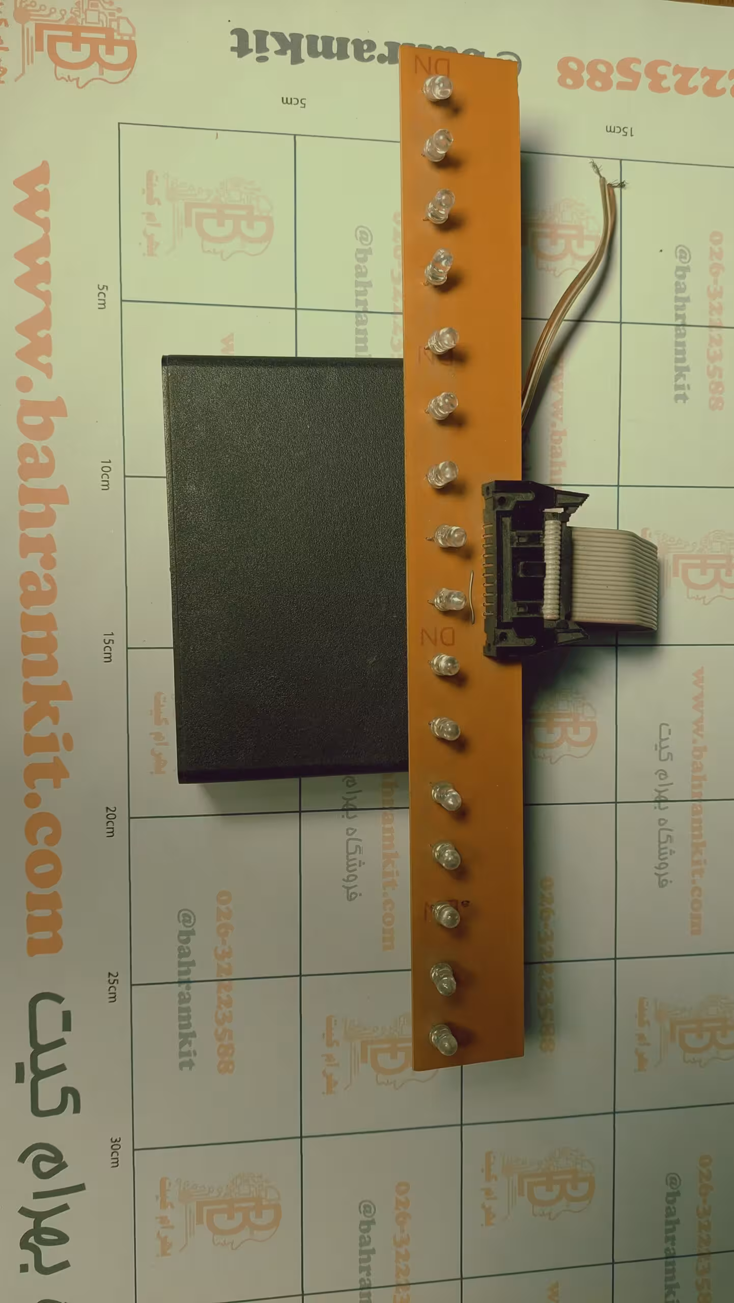 استوپ برنامه دار (با 16 ال ای دی)