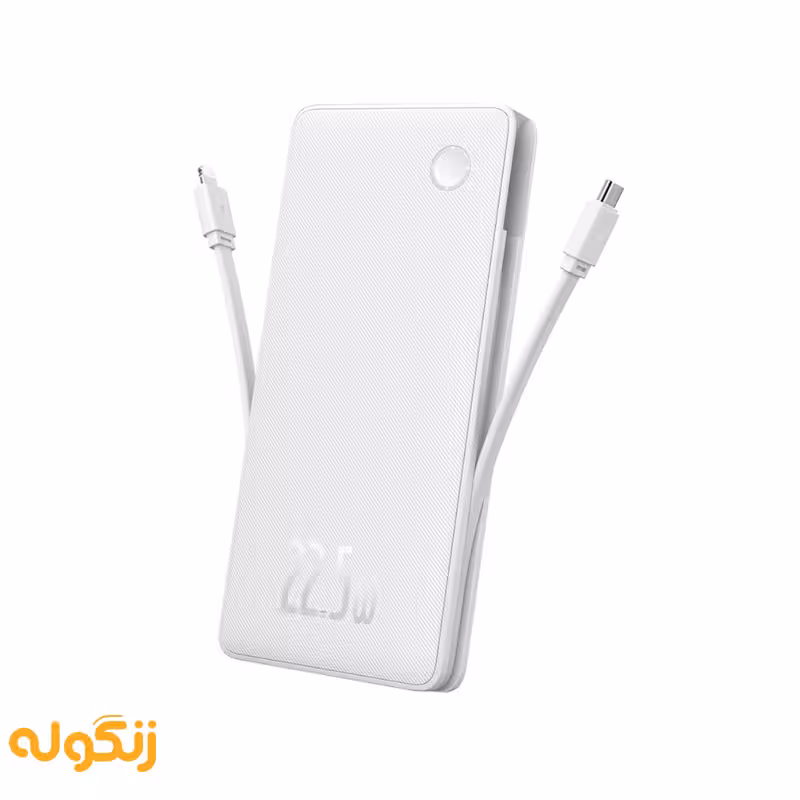 پاوربانک برند بیسوس مدل Airpow Lite P10067501213-00 ظرفیت 10000 میلی آمپر ساعت - زنگوله