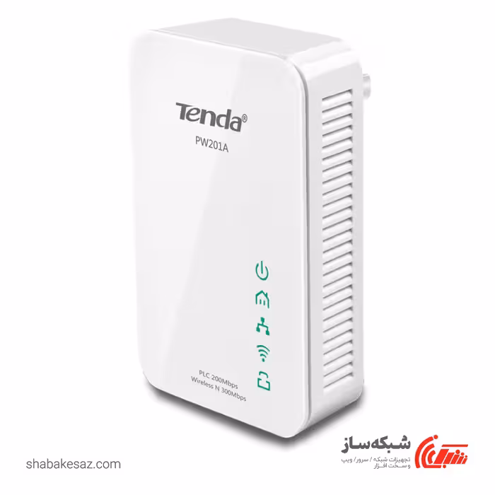 قیمت و خرید پاورلاین تندا tenda PW201A وایرلس N300 - شبکه ساز