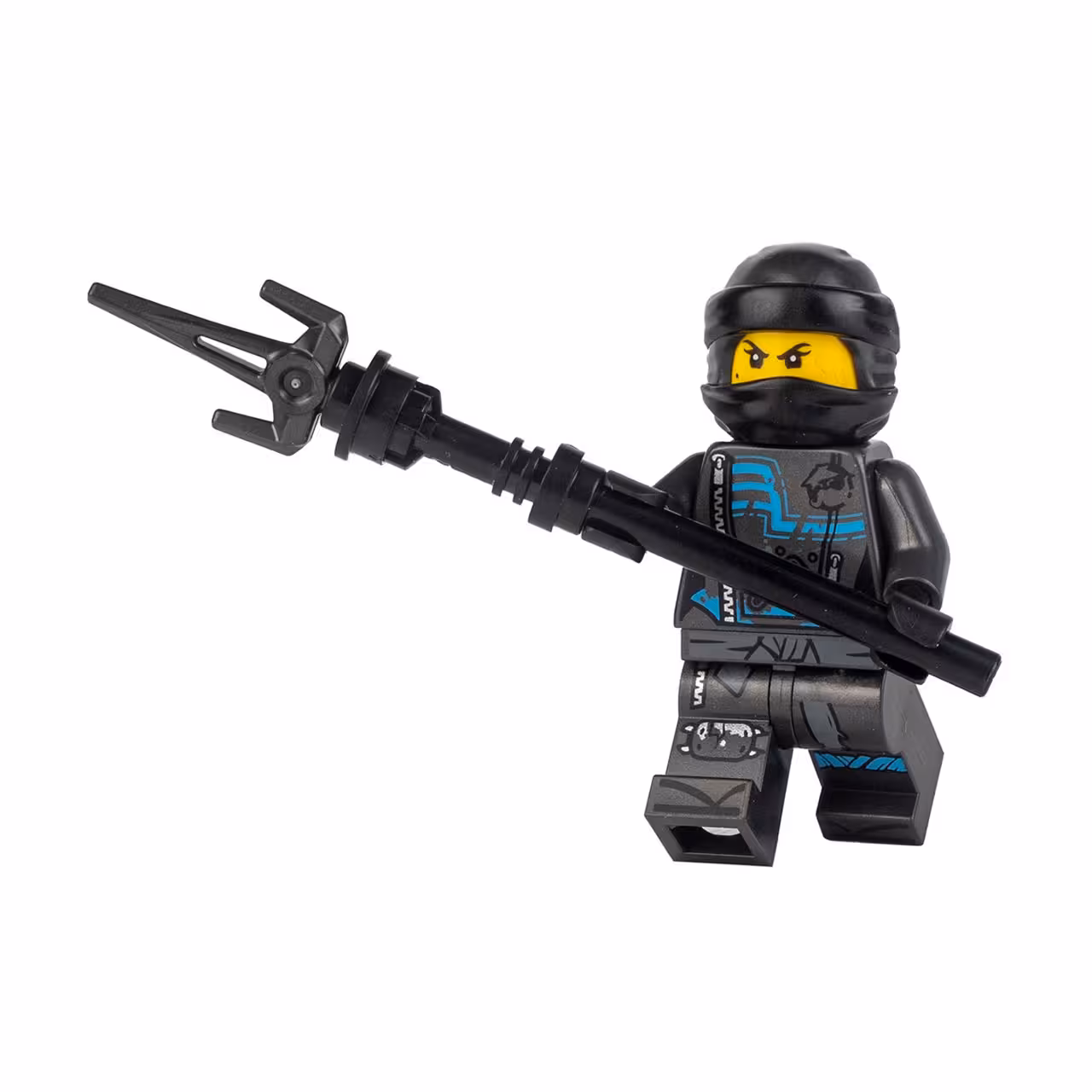 لگو مینی فیگور دوتایی نینجاگو مدل نینجا خاکستری و موسفید کد DG1002