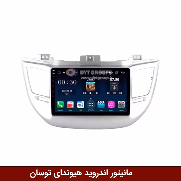 مانیتور اندروید هیوندای توسان برند وینکا مدل QG855 سری S300 پلاس