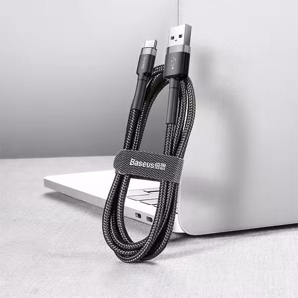 کابل شارژ یو اس بی به تایپ سی بیسوس Baseus cafule Cable با توان 2 آمپر و طول 3 متر