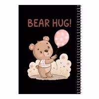 دفتر مشق 80 برگ اس جی مدل خرس و بادکنک