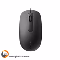 موس Rapoo N200 Wired Mouse Black