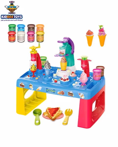 میز خمیر بازی بستنی ساز