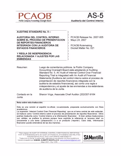 خرید و دانلود نسخه کامل کتاب Auditoría del control interno