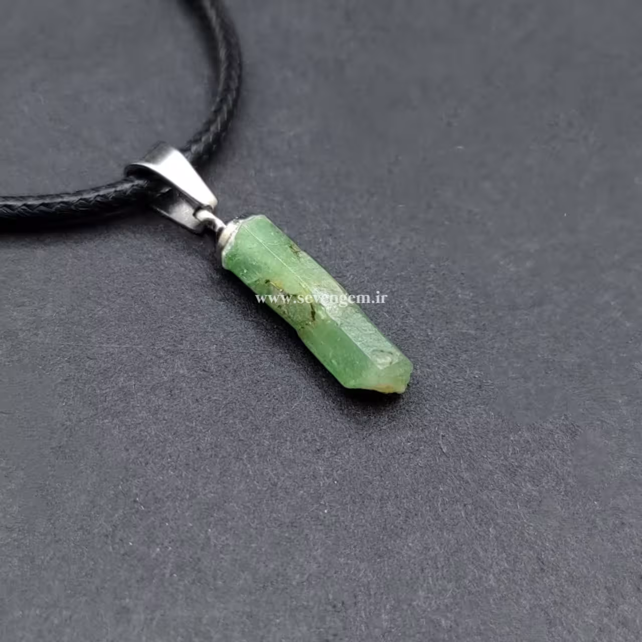 گردنبند بلور زمرد پنجشیر افغانستان (کدA837)