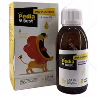شربت زینک پلاس مولتی پدیابست مخصوص کودکان