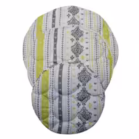 سولینا ست دم کنی 3 عددی طرح دار زرد-طوسی