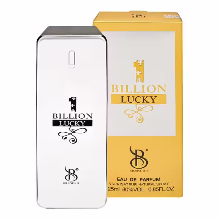 عطر جیبی مردانه برندینی مدل 1Billion Lucky- حجم 25ml