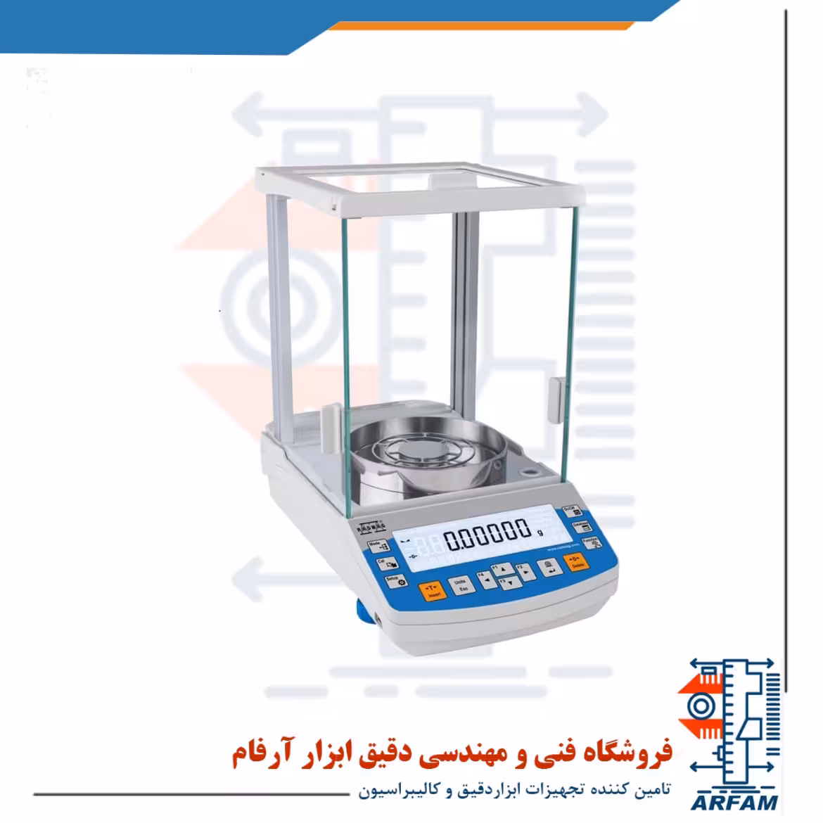 ترازوی یک صد هزارم گرم |RADWAG AS 82/220.R2 PLUS ترازو 6 صفر