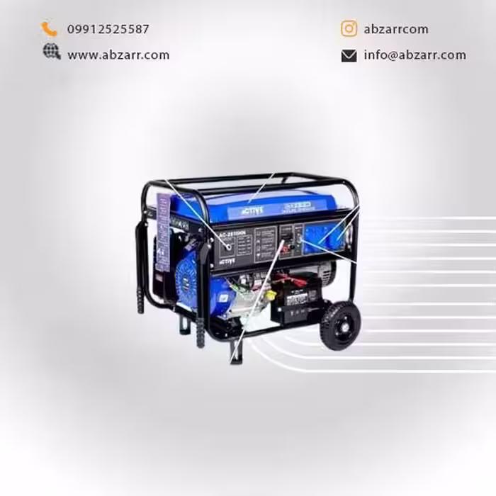 موتور برق 10/5 کیلووات 4 زمانه اکتیو مدل AC-2815HN (( اقساط یک ساله ))
