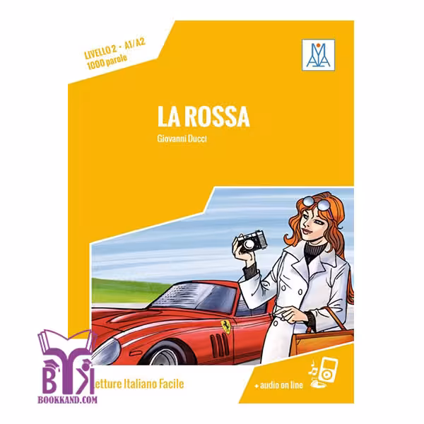 کتاب داستان کوتاه ایتالیایی La rossa