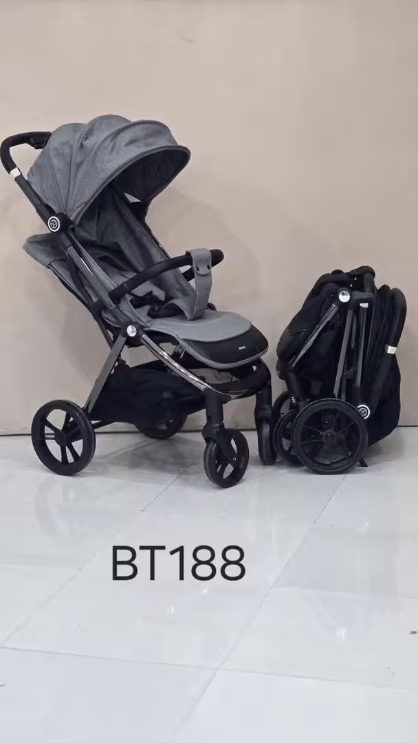 کالسکه مبله مسافرتی بوربای BURBAY مدل BT188UP