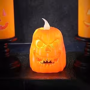 شمع کدو هالوین چراغ دار