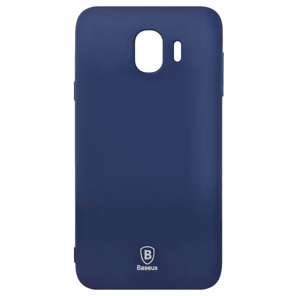 قاب سیلیکونی سرمه ایی موبایل سامسونگ J4 2018