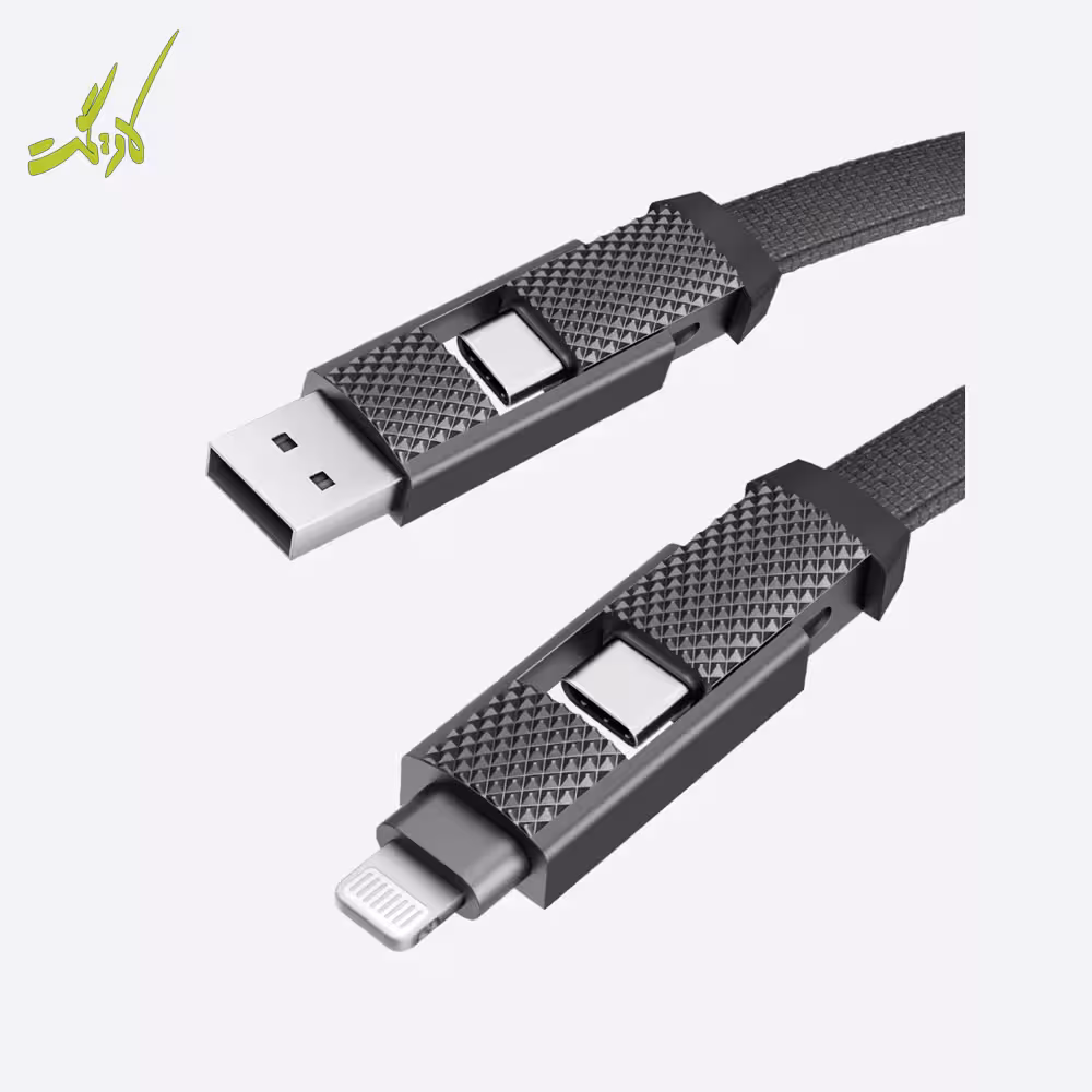 کابل 4 سر انرژیا بازیک Energea Bazic AluCable 4in1 100cm