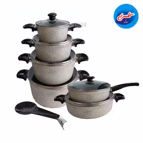 سرویس قابلمه ATC سفید11 پارچه مدل A186