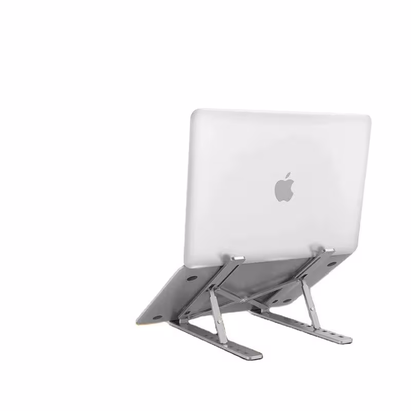 پایه نگهدارنده رومیزی تبلت و لپ تاپ فلزی آکاردئونیTablet and laptop desktop holder FSB1 model