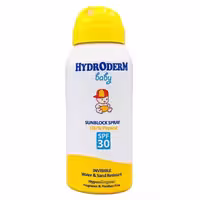 اسپری ضدآفتاب کودک هیدرودرم مدل SPF30 حجم 100 میلی لیتر