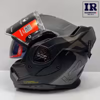 کلاه کاسکت فول متحرک Ls2 advant x اورجینال فک 180 درجه ff901 مشکی خاکستری