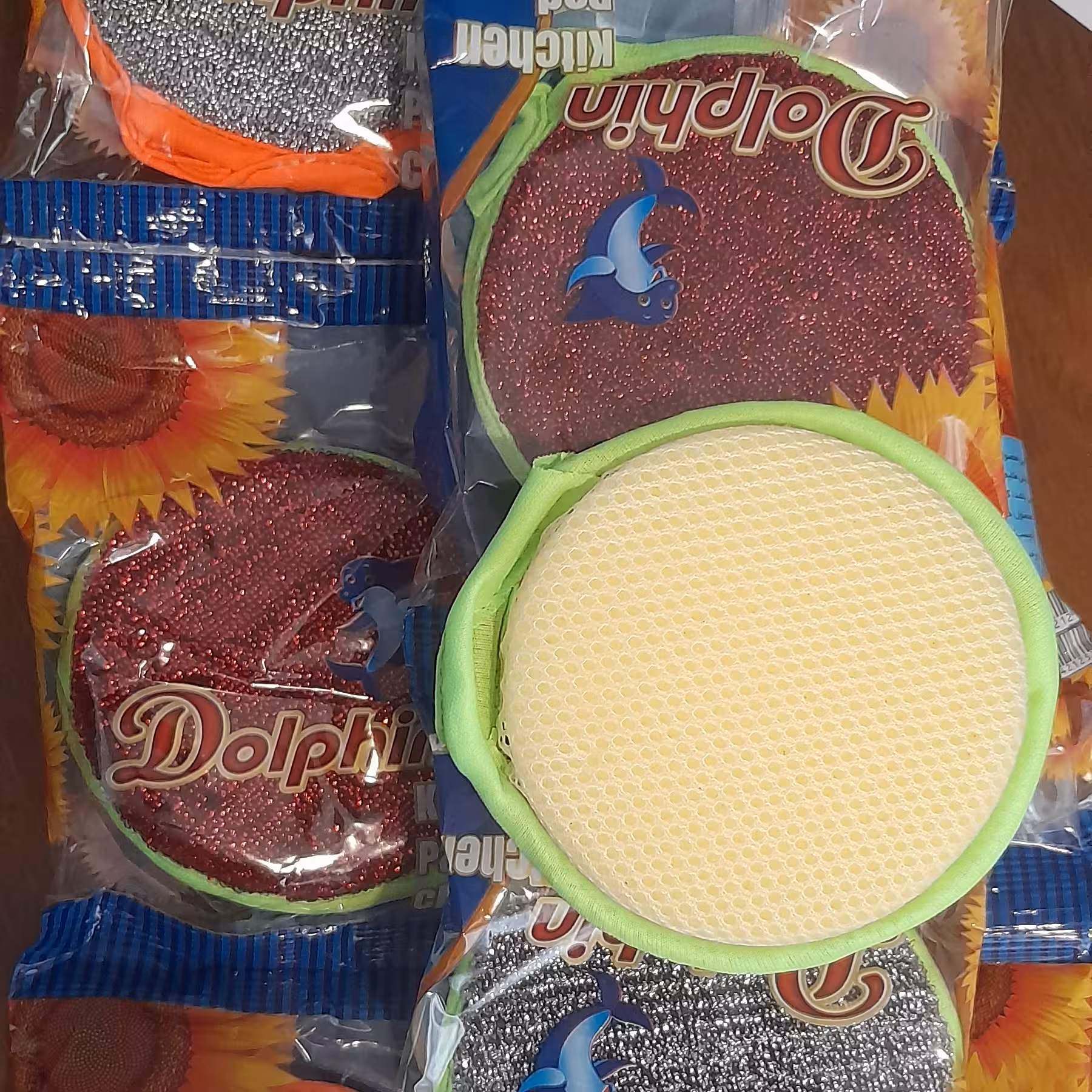 اسکاج خورشیدی دلفین ضخیم دو رو  (زبر و نرم)